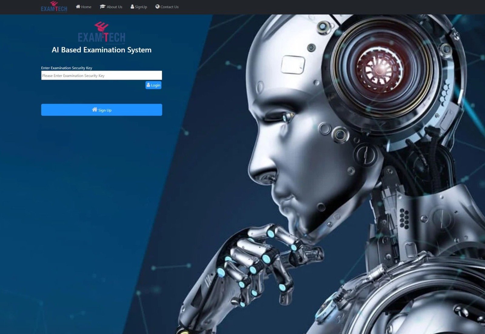 ExamTech — AI Based Examination System